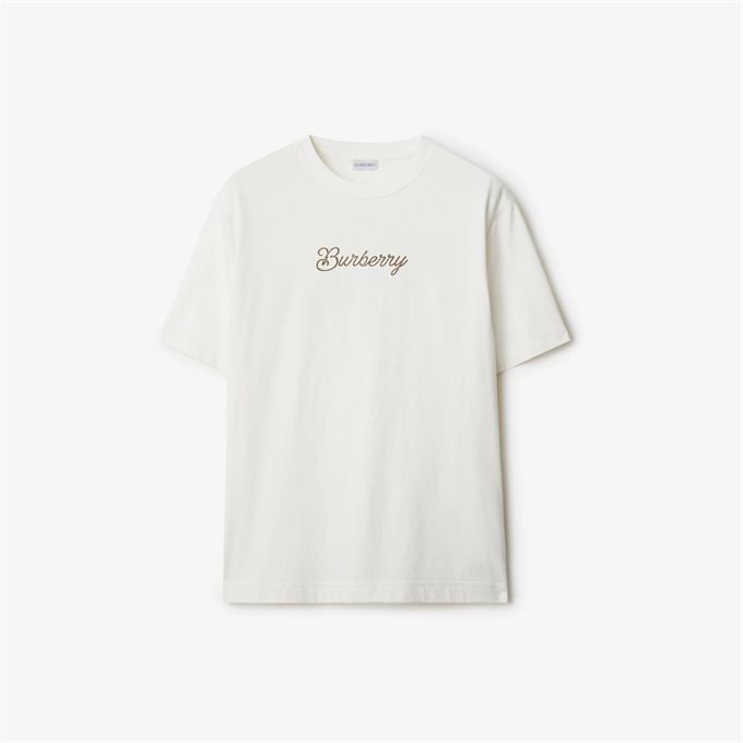 burberry surfing ekd print cotton t-shirt